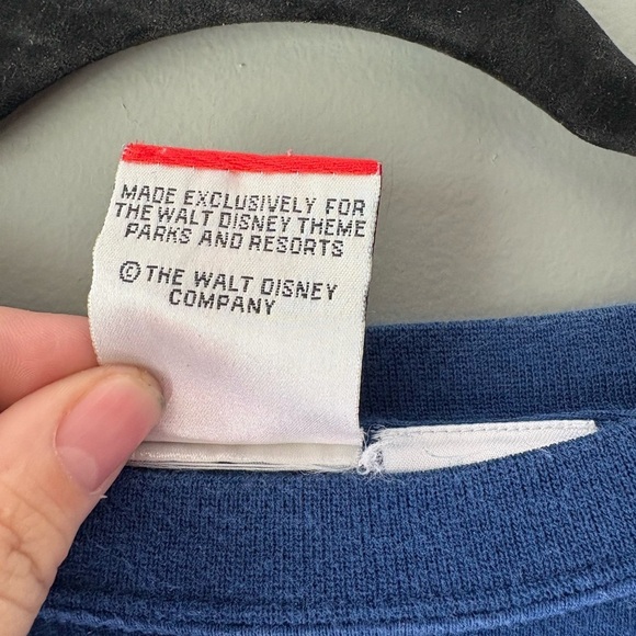 Vintage Disney Blue T-Shirt, size XL. Short sleeve, 100% cotton, Disney world - Picture 4 of 5